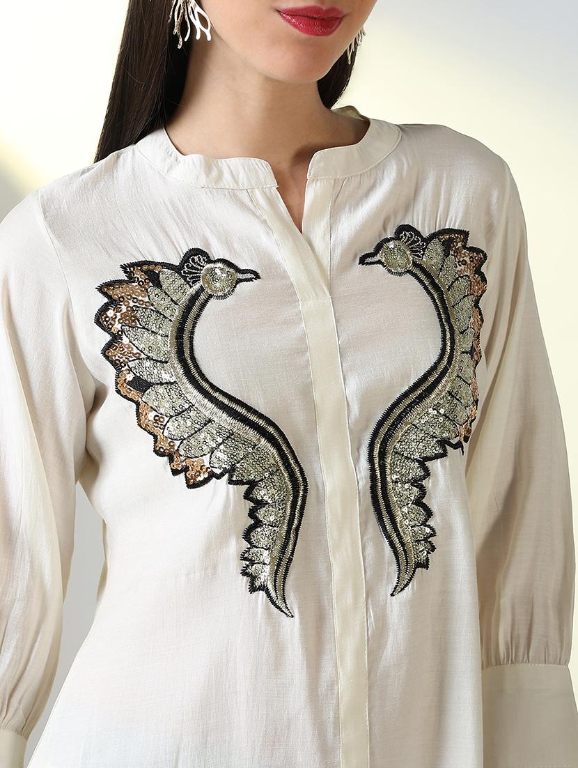 women embellished top and trouser co-ords set - 21682029 - Standard Image - 5