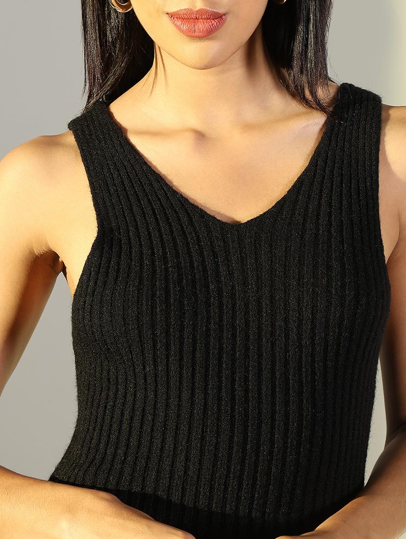 women embellished winter wear dress with pullover - 21682045 - Standard Image - 5