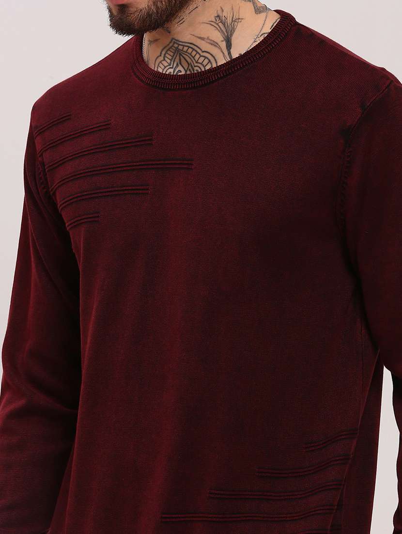 men long sleeves plain pullover - 21682407 -  Standard Image - 5