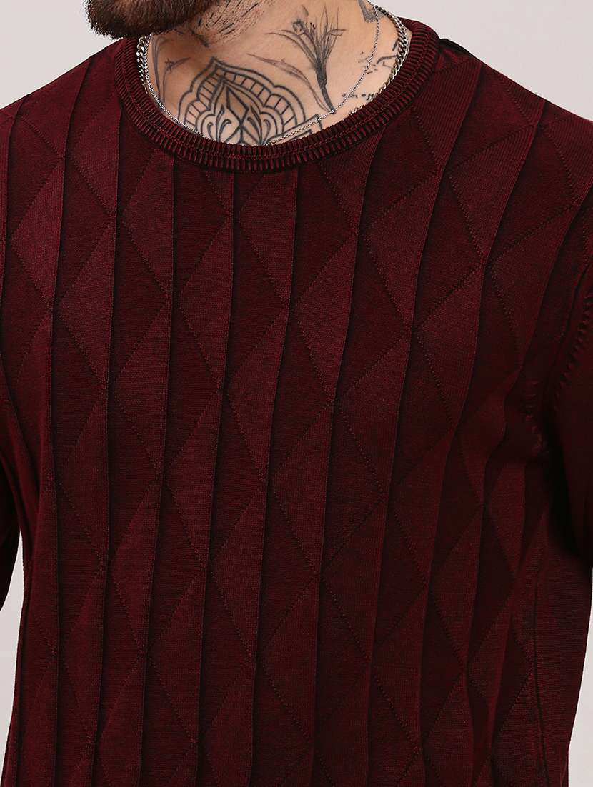men long sleeves plain pullover - 21682412 -  Standard Image - 5