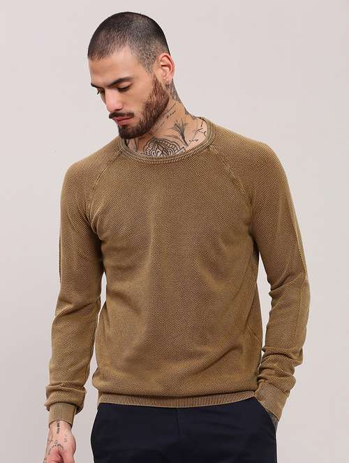 men long sleeves plain pullover - 21682414 -  Standard Image - 0