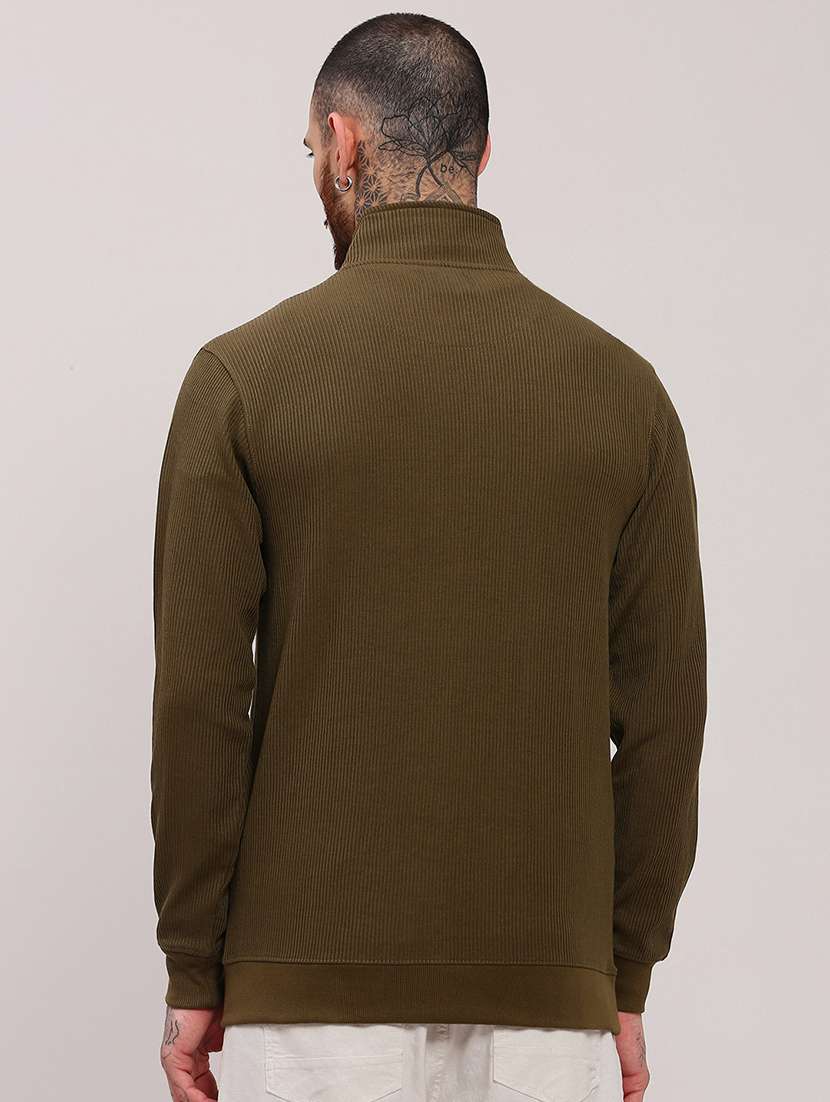 men long sleeves plain pullover - 21682421 -  Standard Image - 3