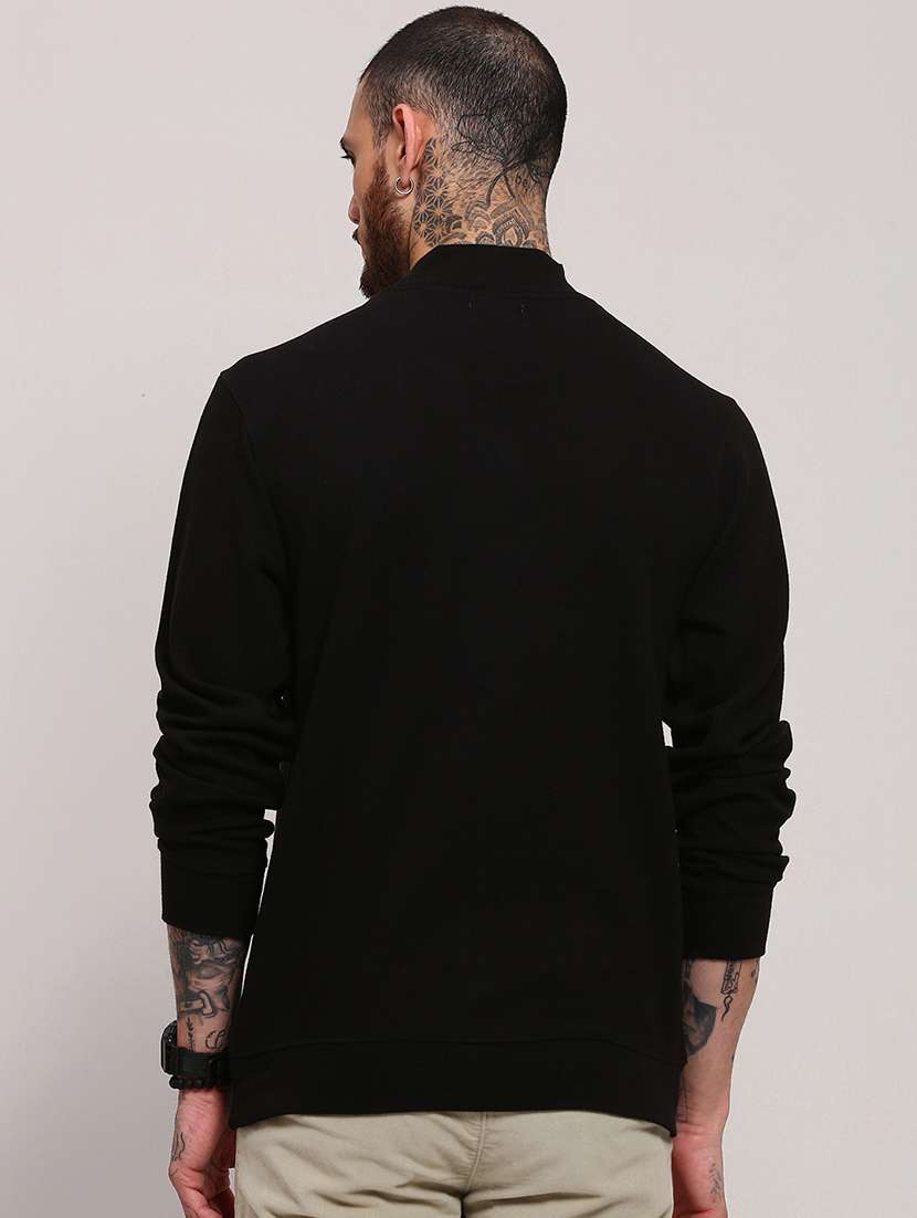 men long sleeves plain pullover - 21682424 -  Standard Image - 3