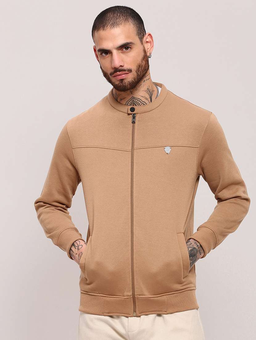 men long sleeves plain sweatshirt
