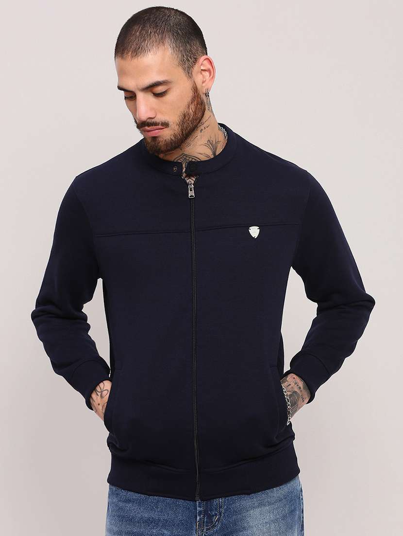 men long sleeves plain sweatshirt