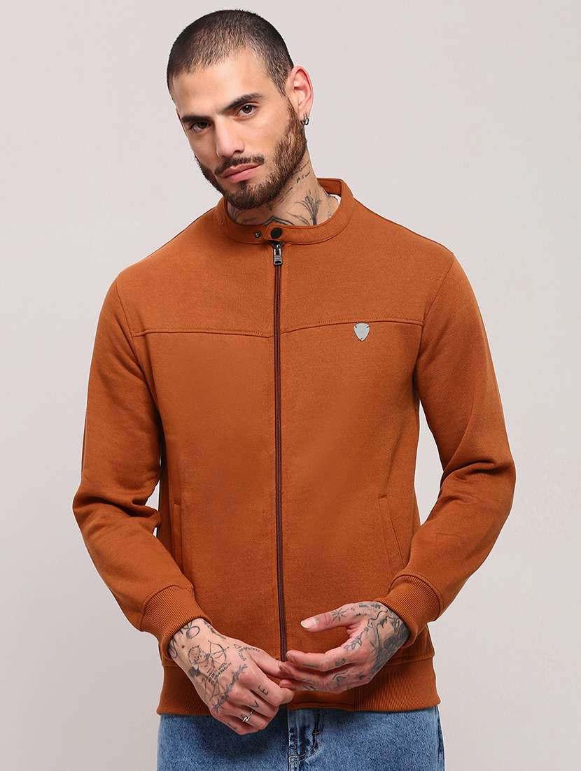 men long sleeves plain sweatshirt