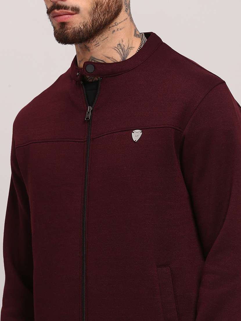 men long sleeves plain sweatshirt - 21682438 - Standard Image - 5