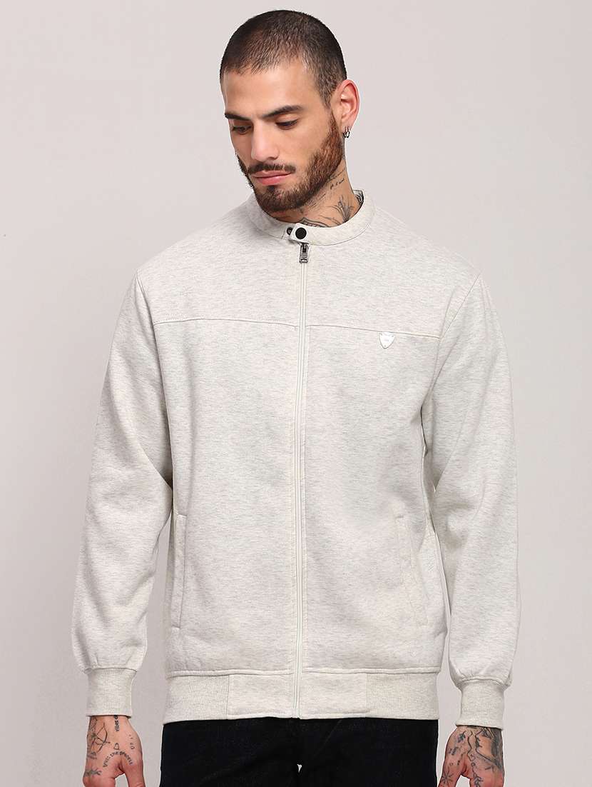 men long sleeves plain sweatshirt - 21682439 - Zoom Image - 0