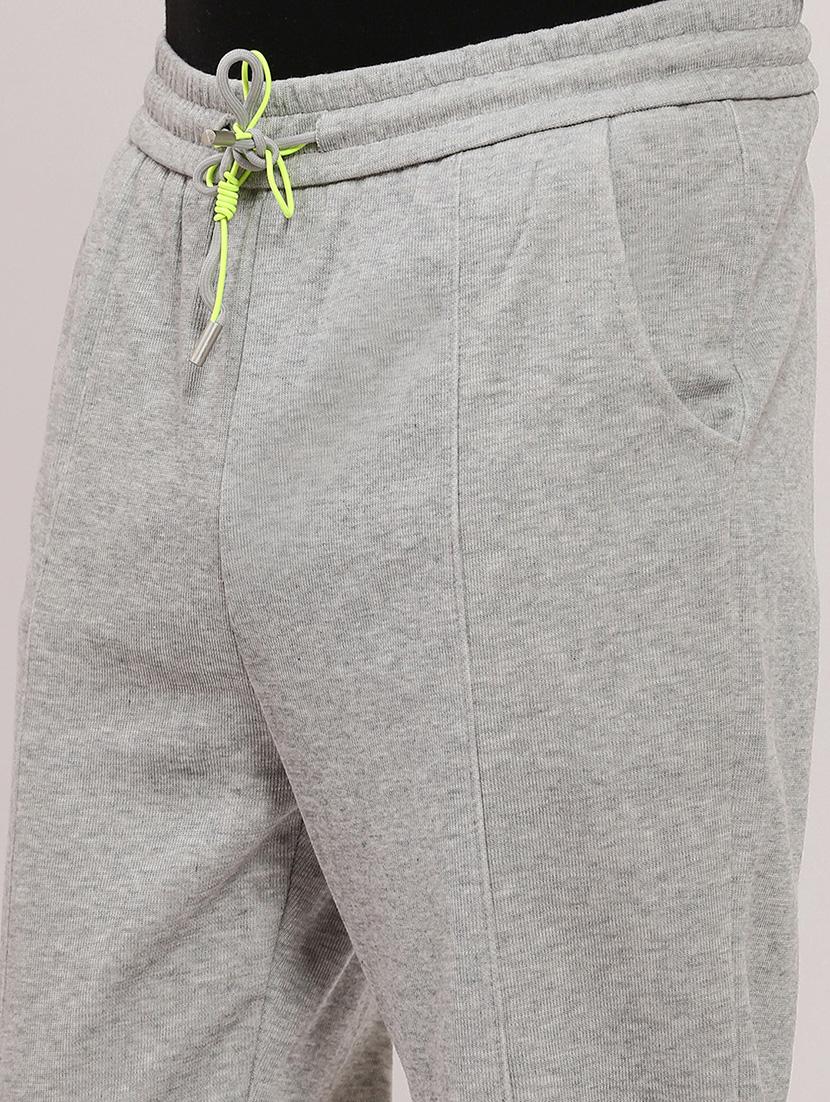 men mid rise solid joggers - 21682442 - Standard Image - 5