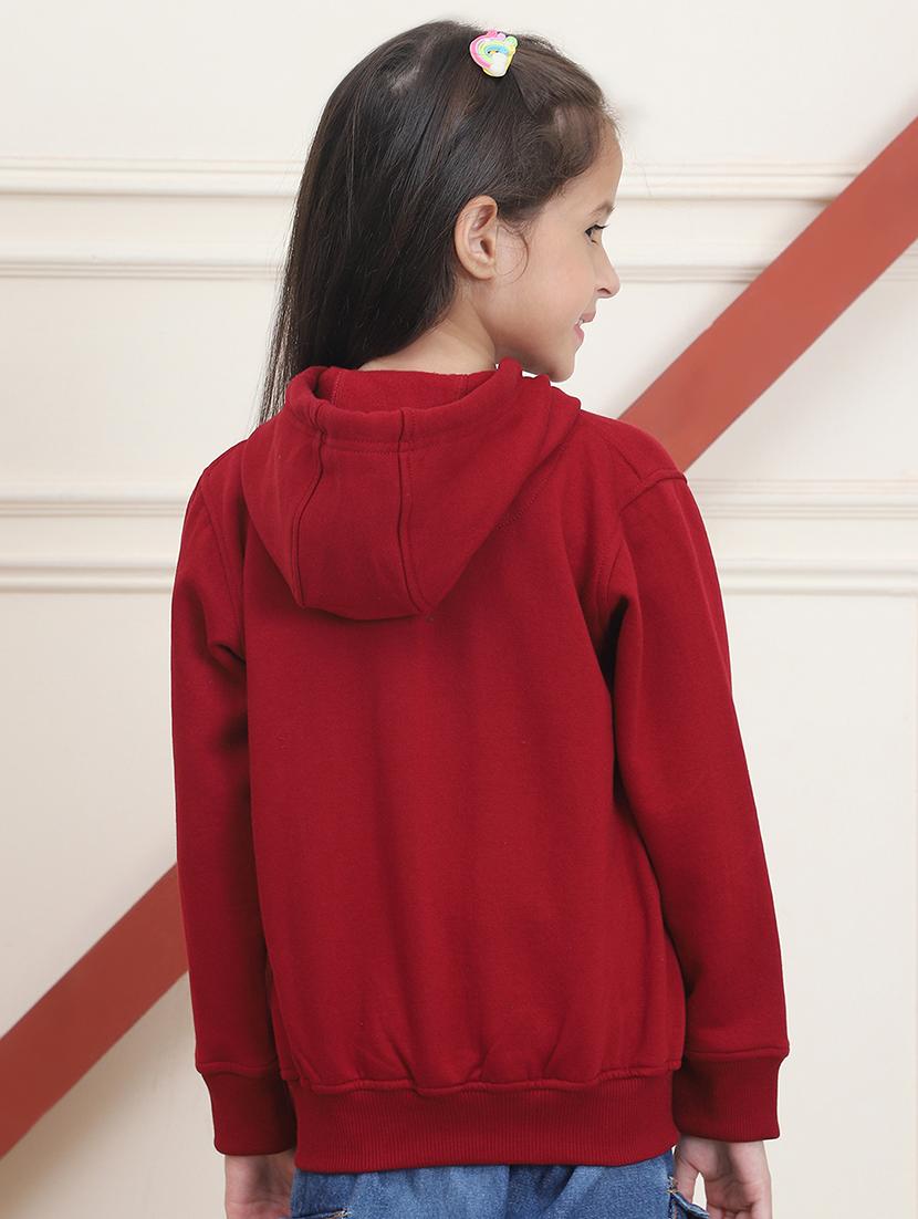 girls long sleeves plain sweatshirt - 21682868 - Standard Image - 3