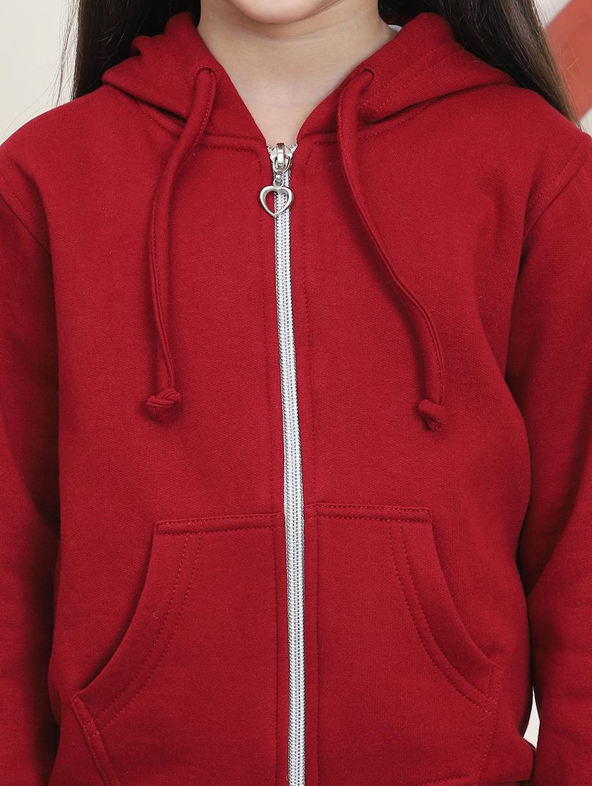 girls long sleeves plain sweatshirt - 21682868 - Standard Image - 5