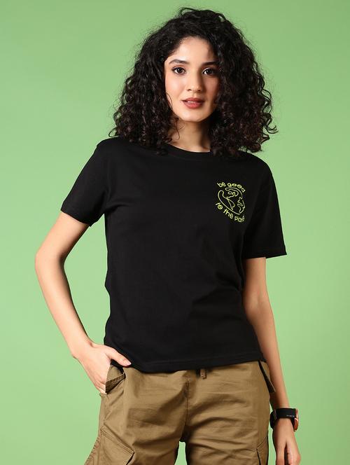 women printed round neck t-shirt - 21682912 -  Standard Image - 0