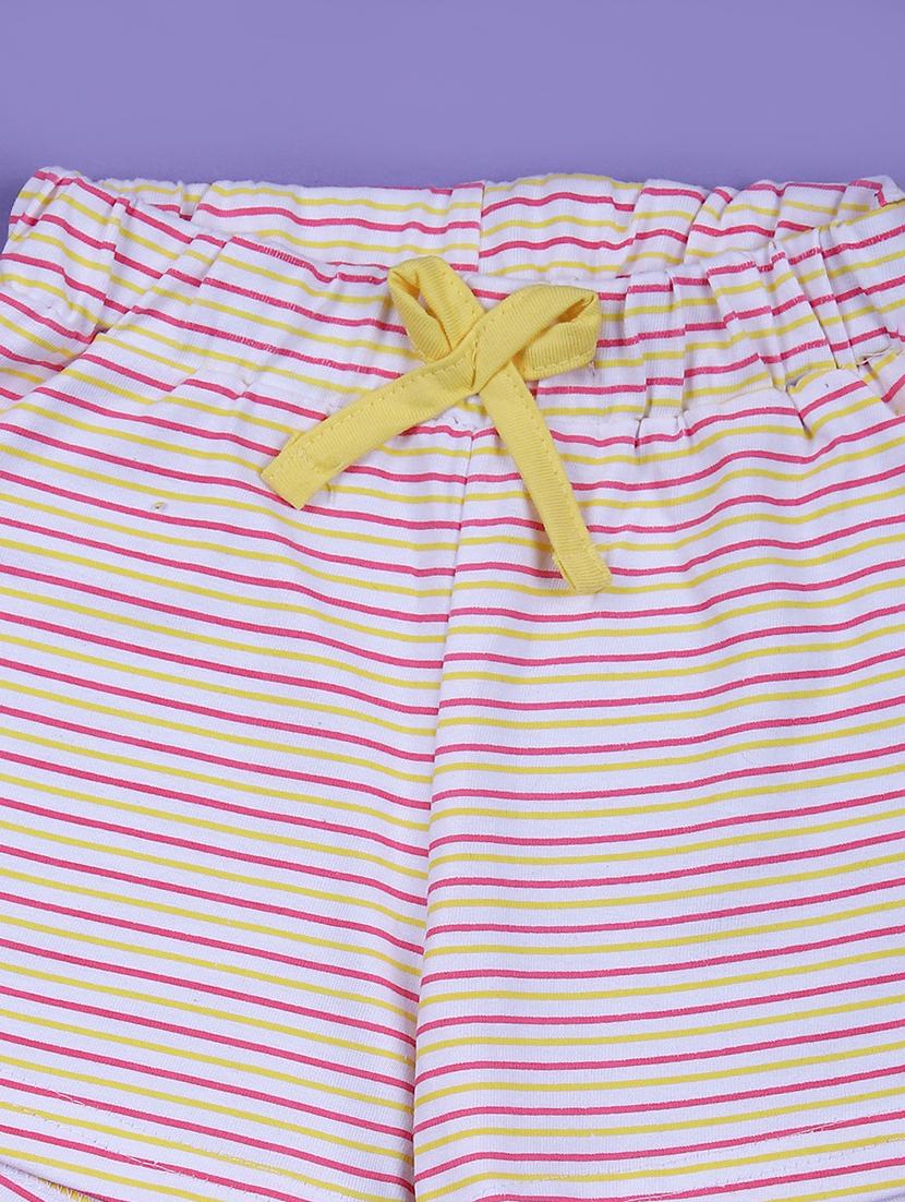 girls printed top & bottom shorts sets - 21682919 - Standard Image - 3
