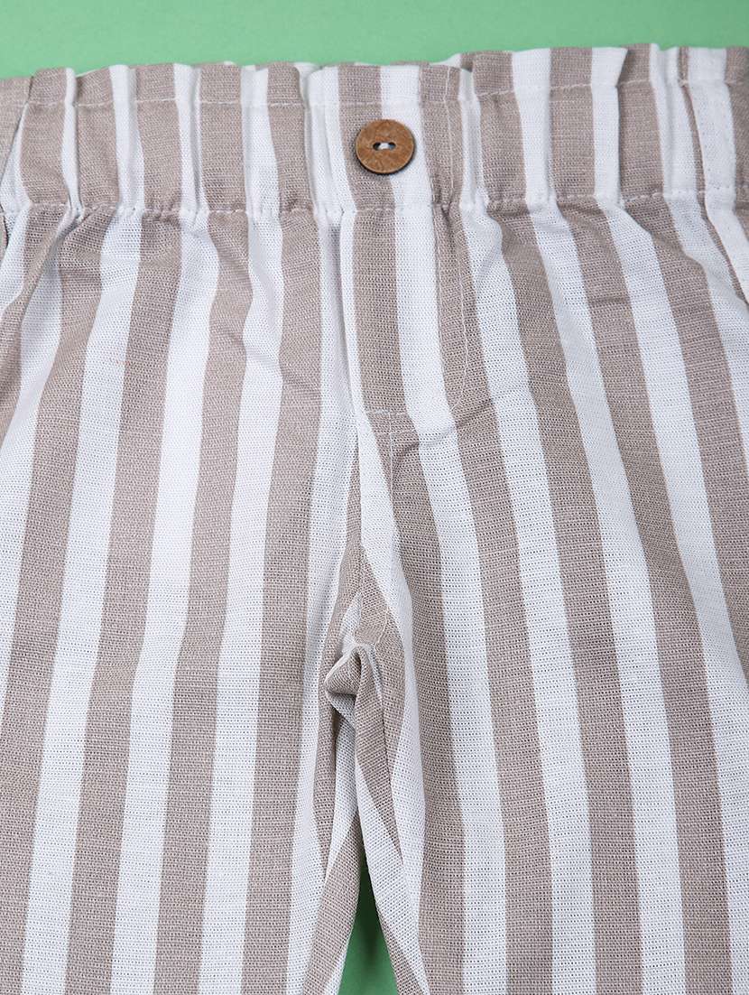 boys stripes printed pyjama - 21682923 - Standard Image - 3
