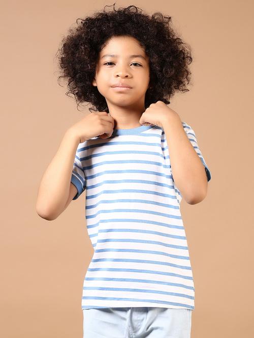 boys striped short sleeves t-shirt - 21682929 -  Standard Image - 0