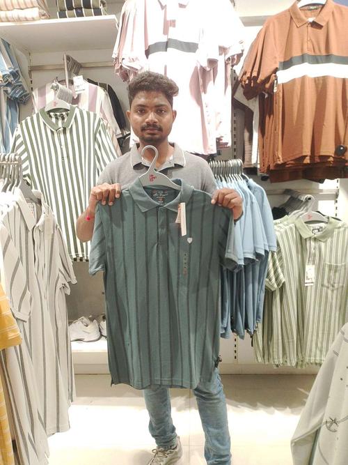 dark grey poly cotton tshirt - 21682965 - Standard Image - 0