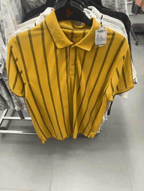golden poly cotton tshirt - 21682980 - Zoom Image - 0