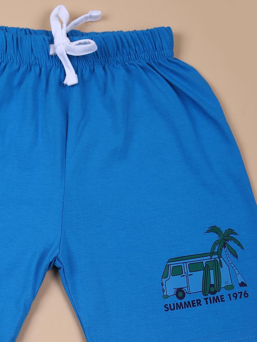 kids printed shorts twin set - 21683042 - Standard Image - 3