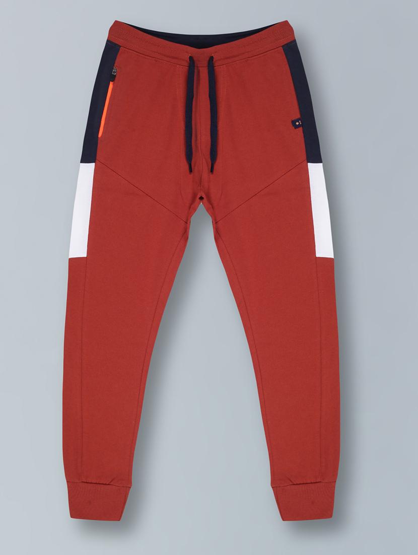 boys color block cotton jogger - 21683189 -  Zoom Image - 0
