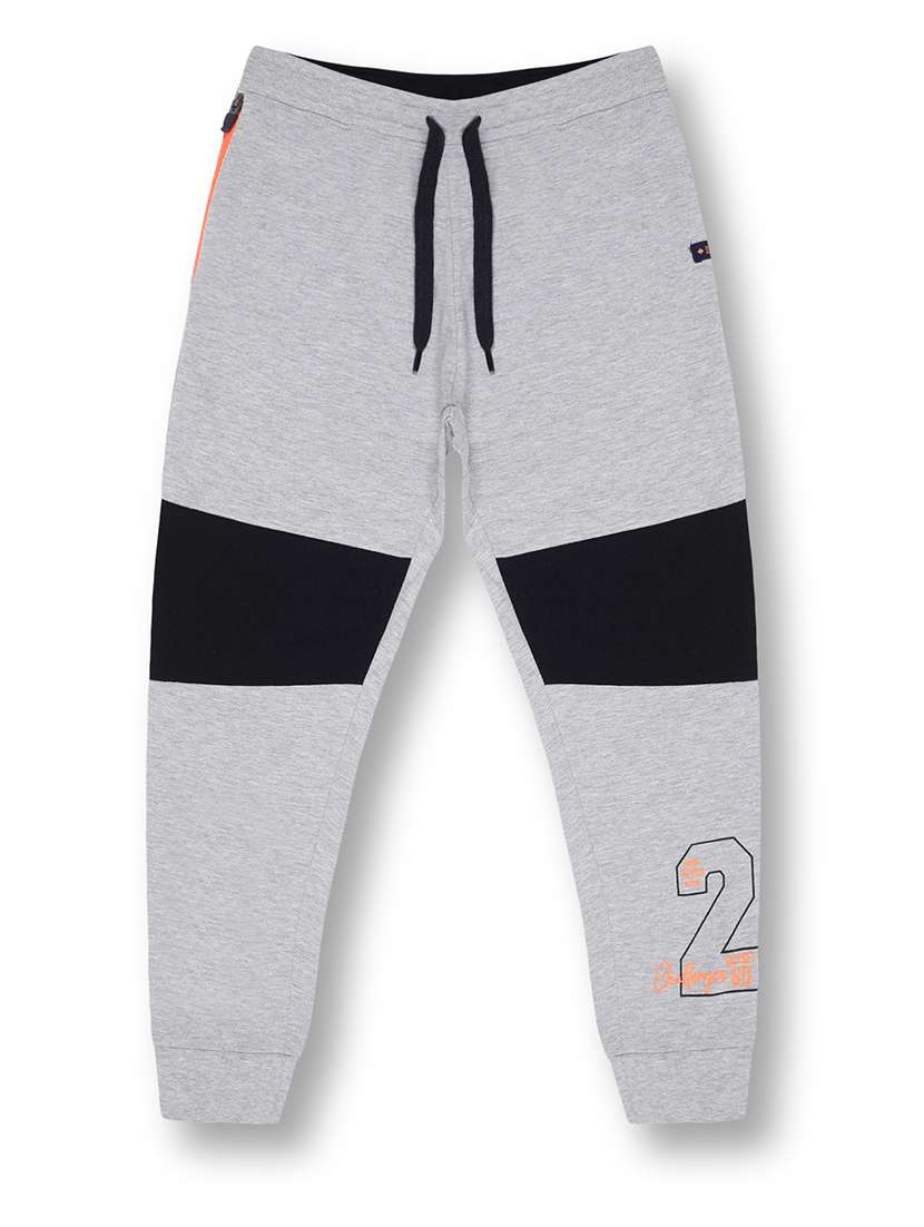 boys color block cotton jogger - 21683190 -  Zoom Image - 0