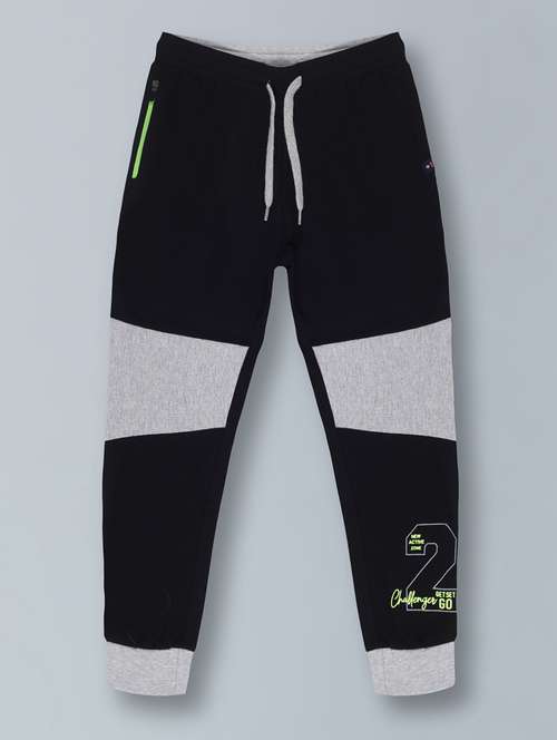 boys color block cotton jogger - 21683193 -  Standard Image - 0