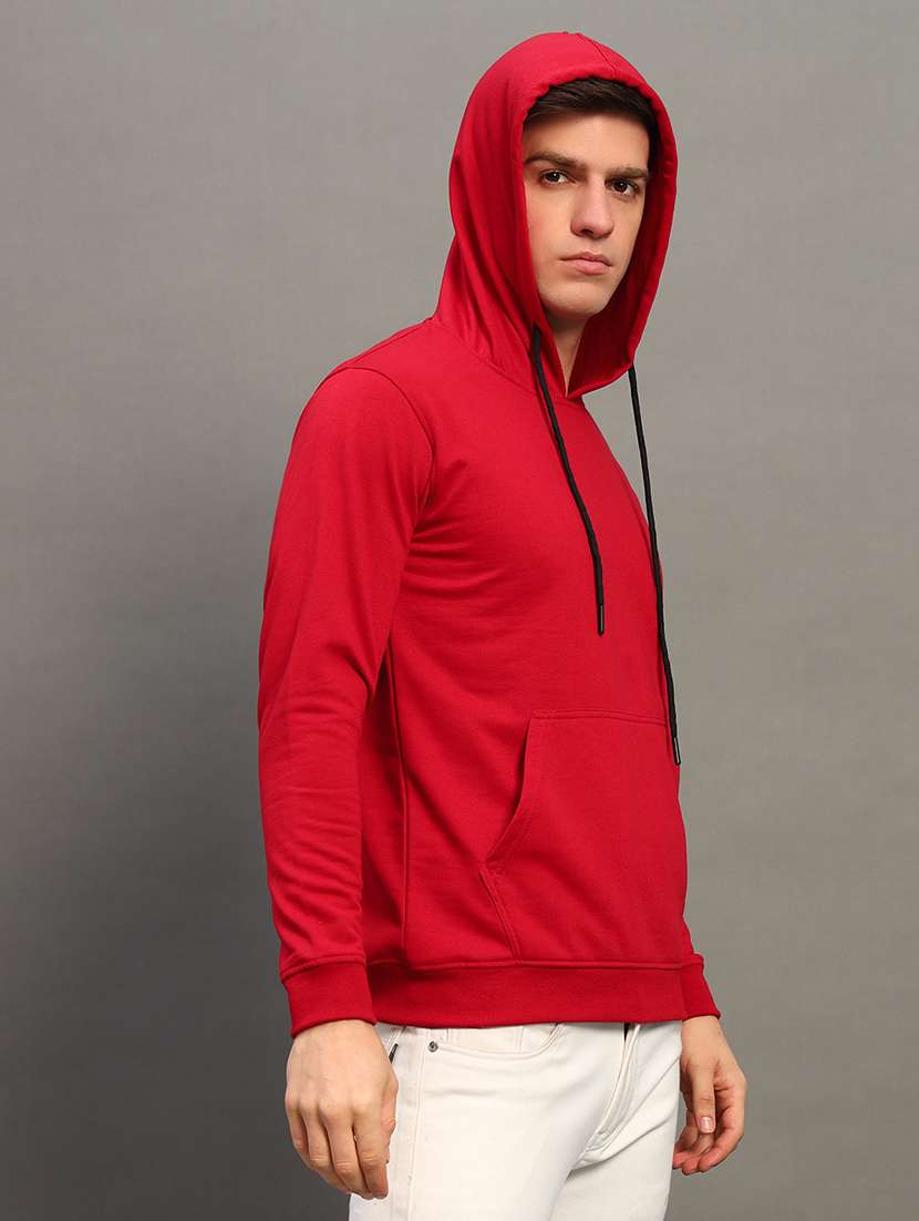men long sleeves plain sweatshirt - 21683203 -  Zoom Image - 0
