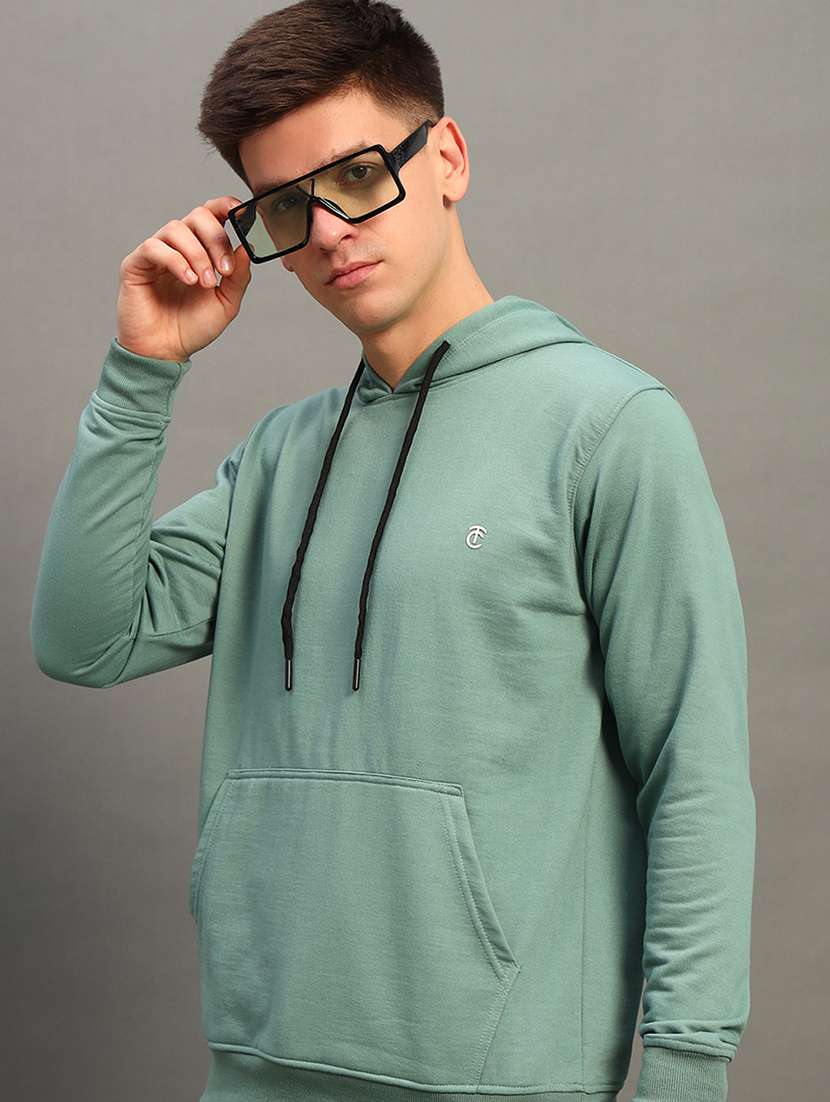 men long sleeves plain sweatshirt
