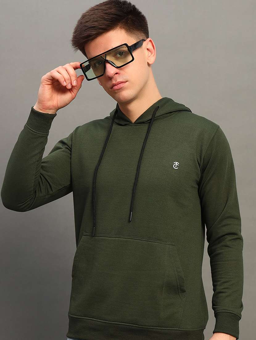 men long sleeves plain sweatshirt