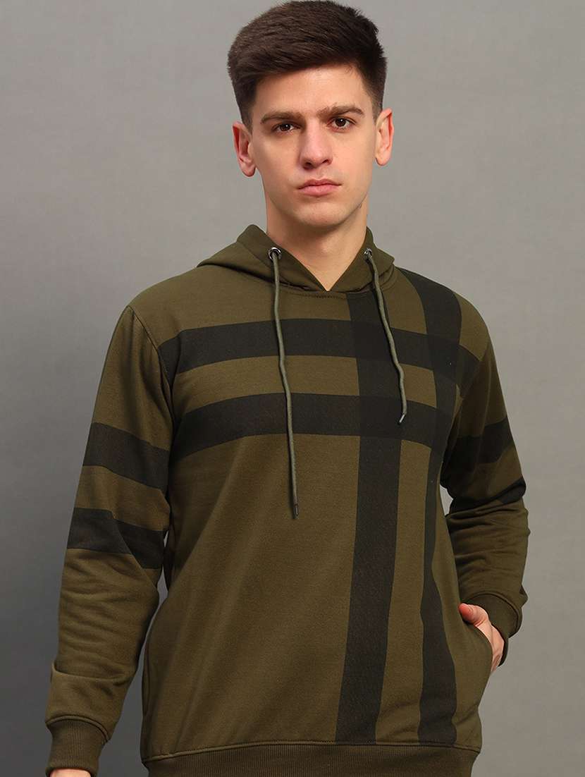men long sleeves printed sweatshirt - 21683225 -  Standard Image - 3