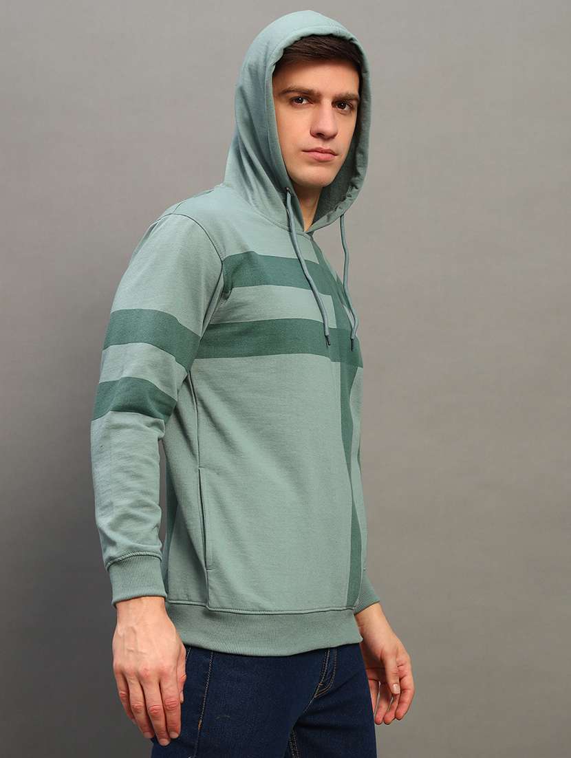 men long sleeves printed sweatshirt