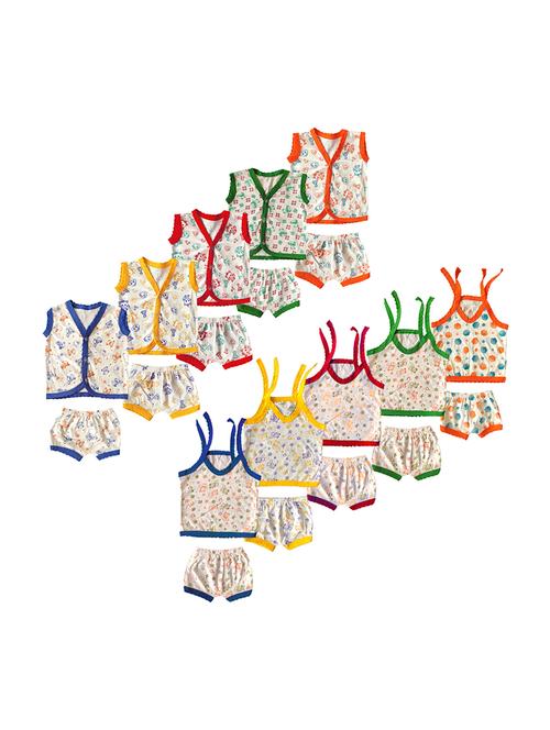 kids printed cotton shorts twin combo - 21683409 -  Standard Image - 0