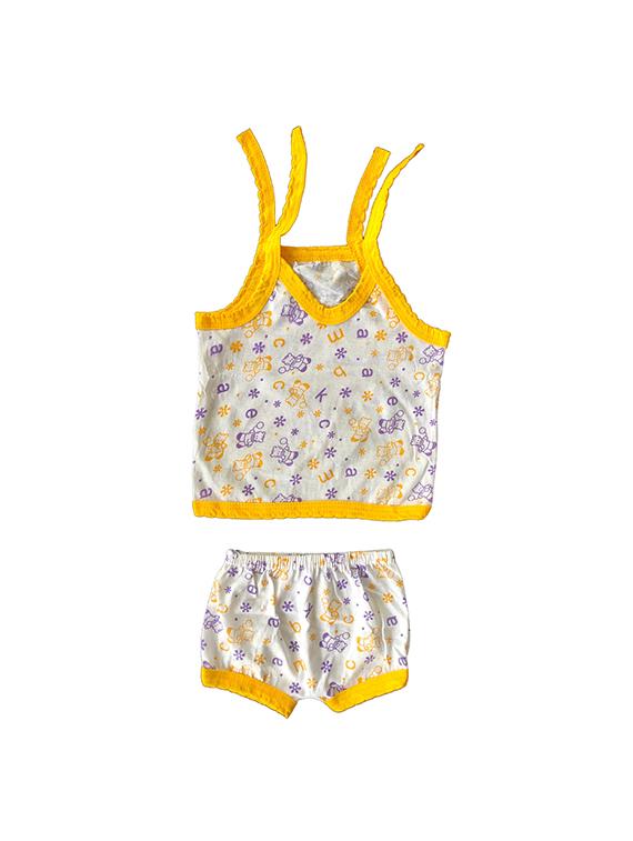 kids printed cotton shorts twin combo - 21683409 - Standard Image - 3