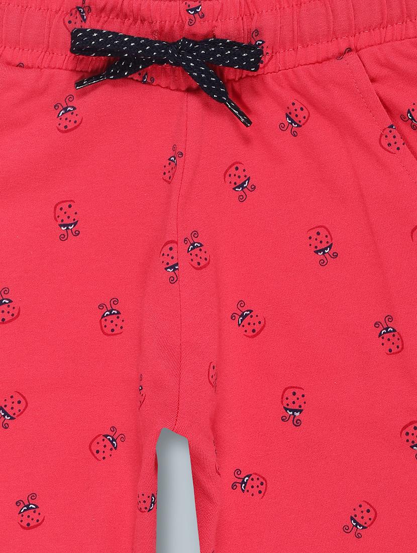 girls mid rise cotton shorts - 21683894 - Standard Image - 3