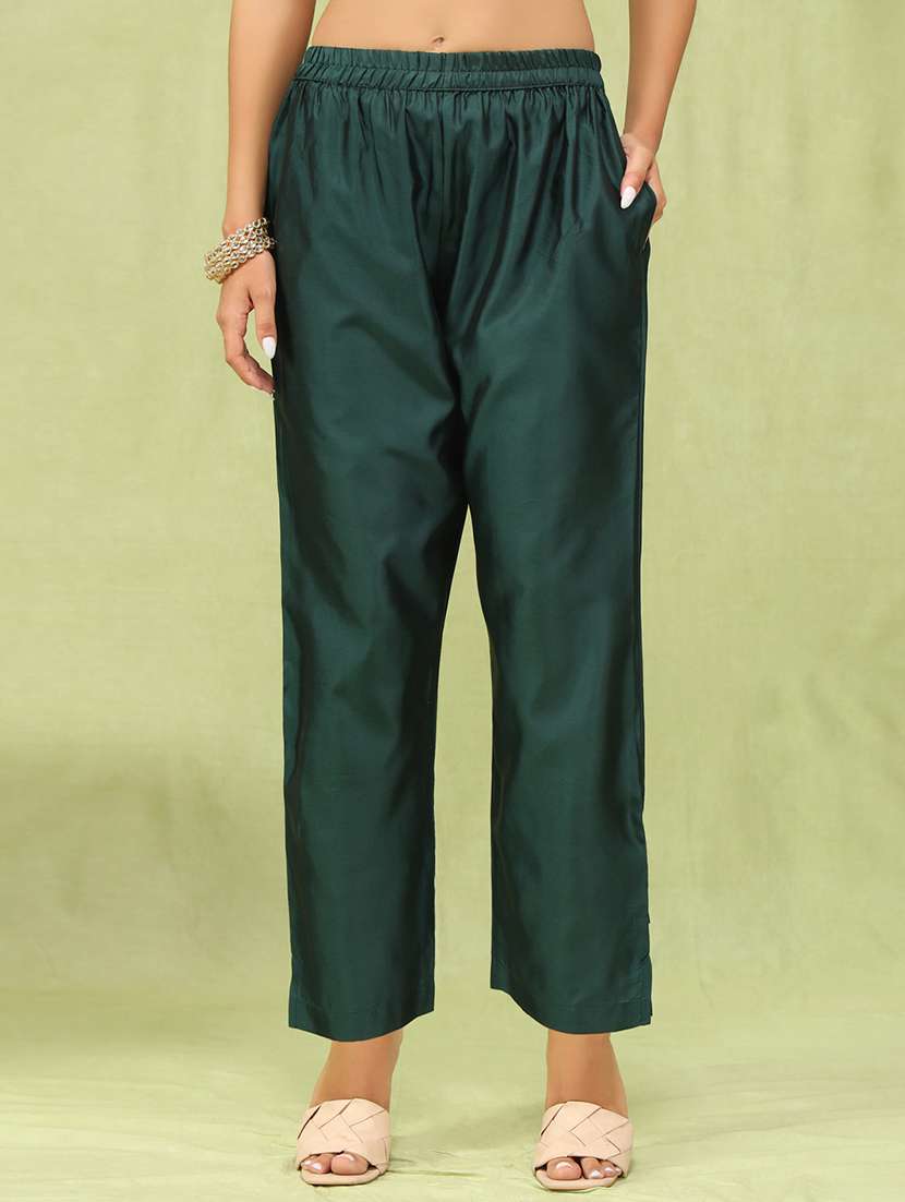 women three quarter sleeve kurta pant with dupatta set - 21684282 - Standard Image - 3