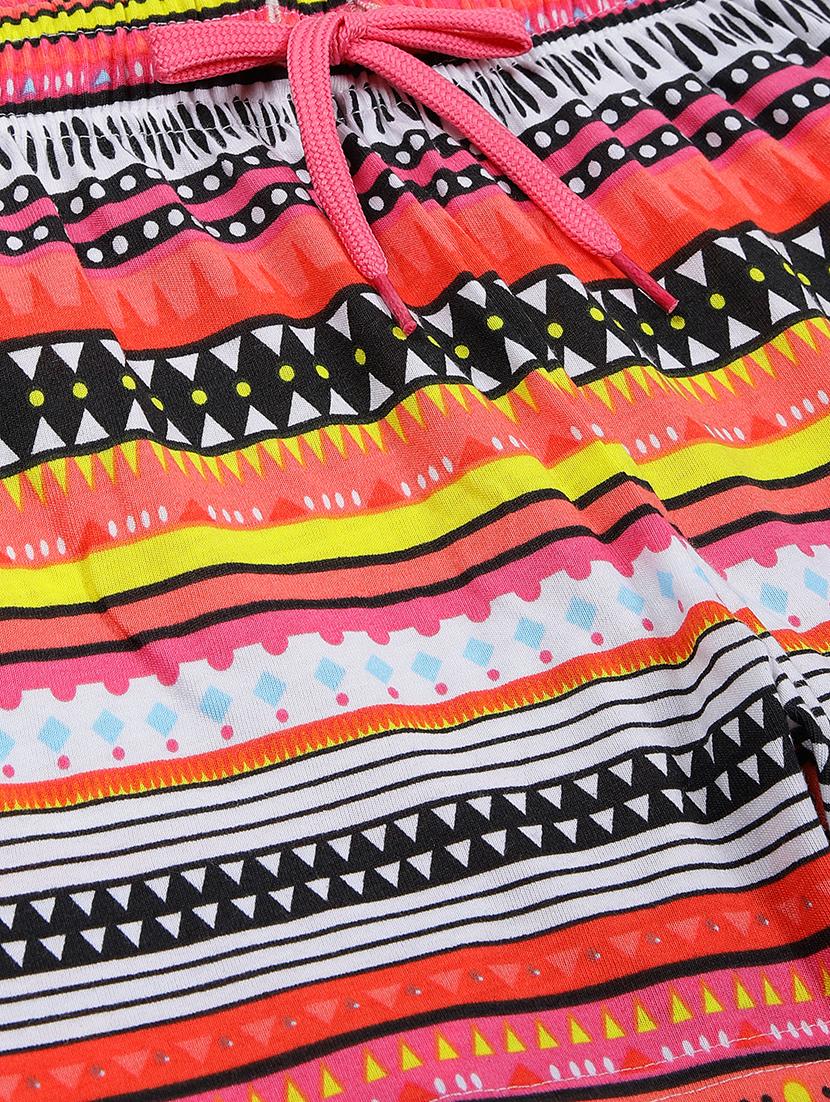 girls pack of 2 printed shorts - 21684724 - Standard Image - 5