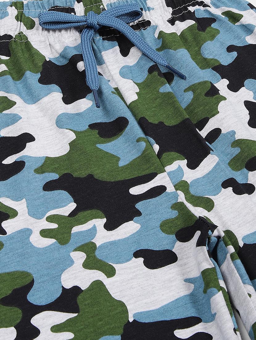 kids pack of 2 printed cotton shorts - 21684777 - Standard Image - 5