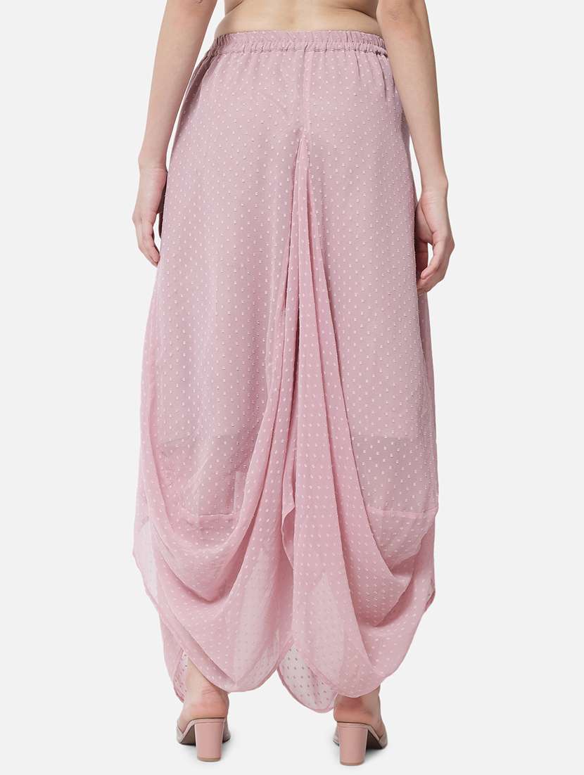 women solid mid rise flared palazzo - 21684848 -  Standard Image - 3