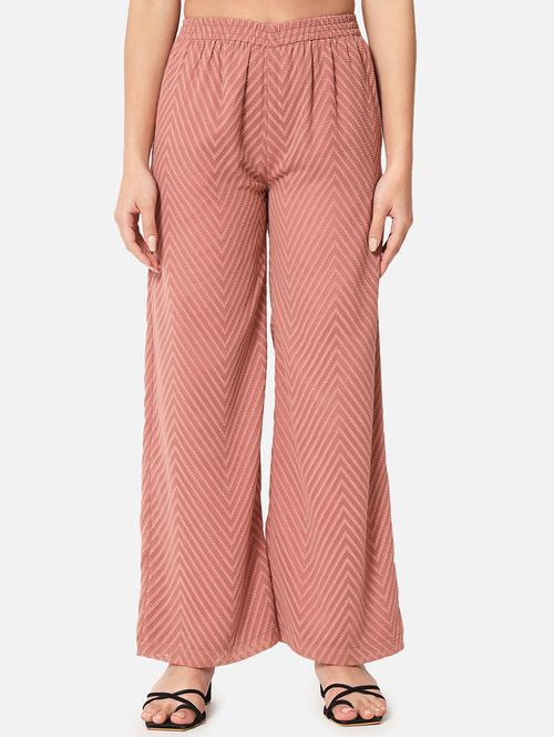 women self designed mid rise straight palazzo - 21684858 -  Standard Image - 0