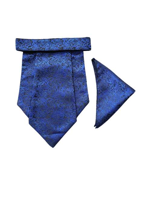men elegant accessory set of cravat & pocket square combo - 21684915 - Standard Image - 0