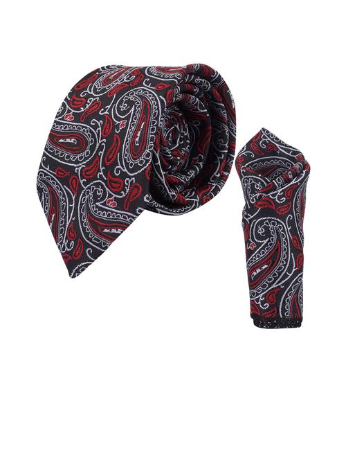 men elegant self-textured tie with pocket  - 21684938 -  Standard Image - 0
