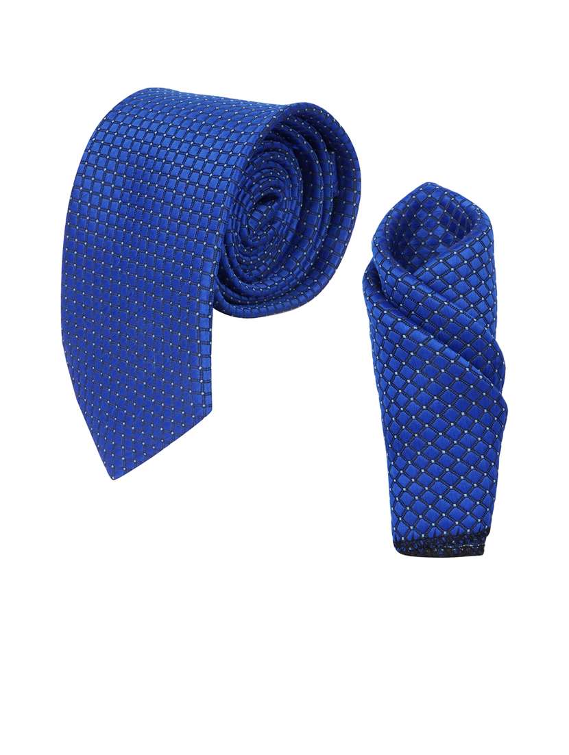 men elegant self-textured tie with pocket - 21684940 - Zoom Image - 0