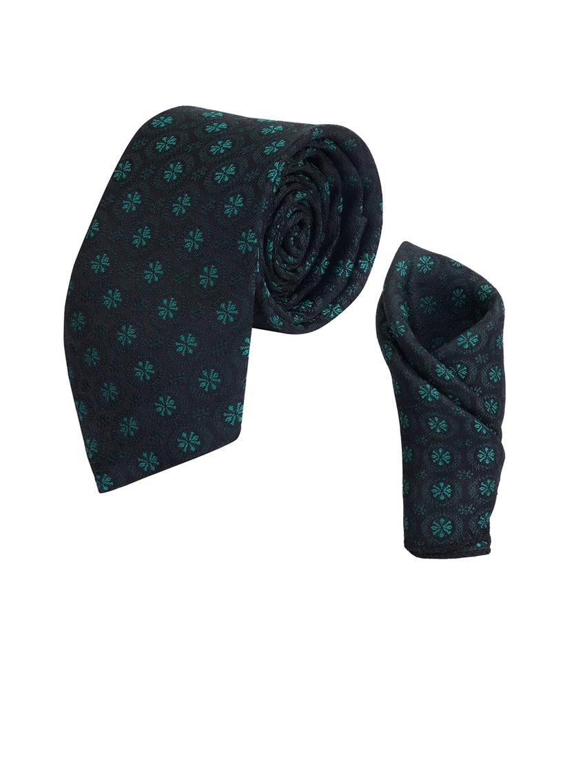 men elegant self-textured tie with pocket - 21684948 - Zoom Image - 0