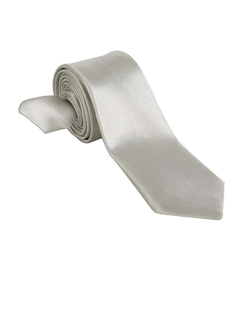 men elegant solid tie