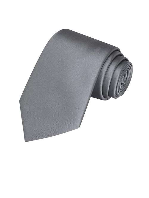 men elegant solid tie - 21685024 - Standard Image - 0