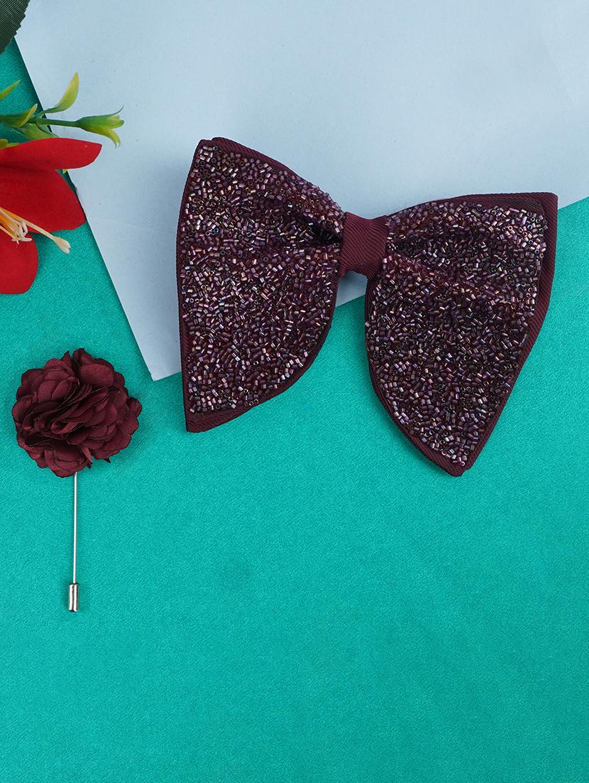 men self textured pre-tied bow - 21685034 - Zoom Image - 0