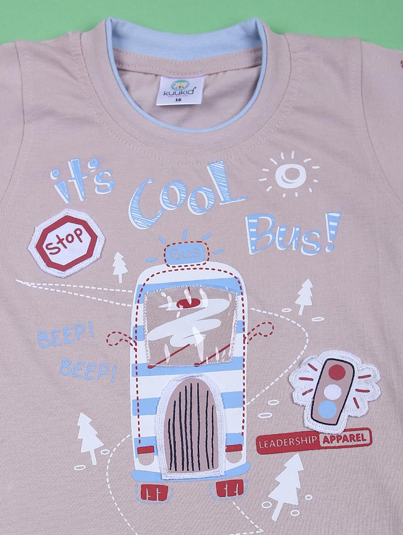 kids printed shorts twin set - 21685151 - Standard Image - 3