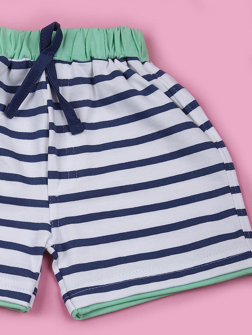 kids printed shorts twin set - 21685155 - Standard Image - 3