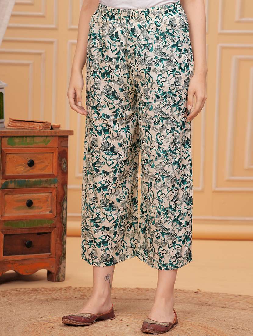 women floral printed sleeveless ethnic co-ord set - 21685371 - Standard Image - 3