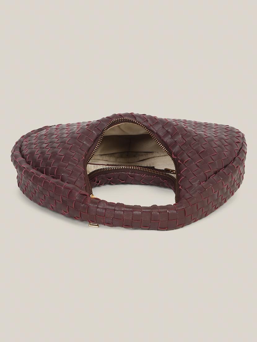 women textured leather handbag - 21685466 - Standard Image - 3