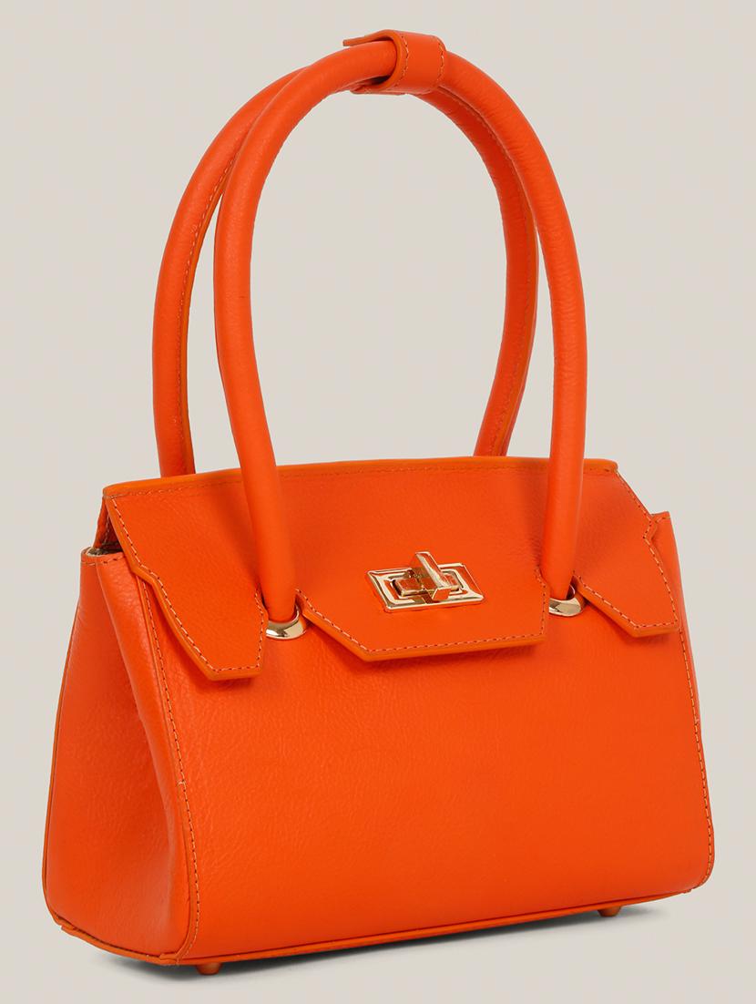 women solid leather handbag - 21685473 - Standard Image - 5